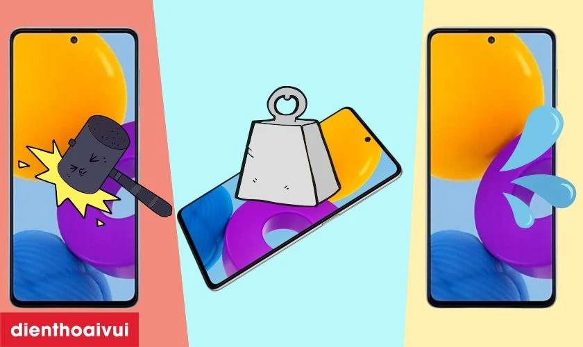 Nguy&ecirc;n nh&acirc;n cần thay m&agrave;n h&igrave;nh Samsung M52 mới