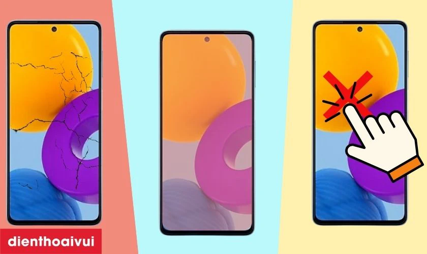 C&aacute;c dấu hiệu nhận biết bạn cần thay m&agrave;n h&igrave;nh Samsung M52 mới