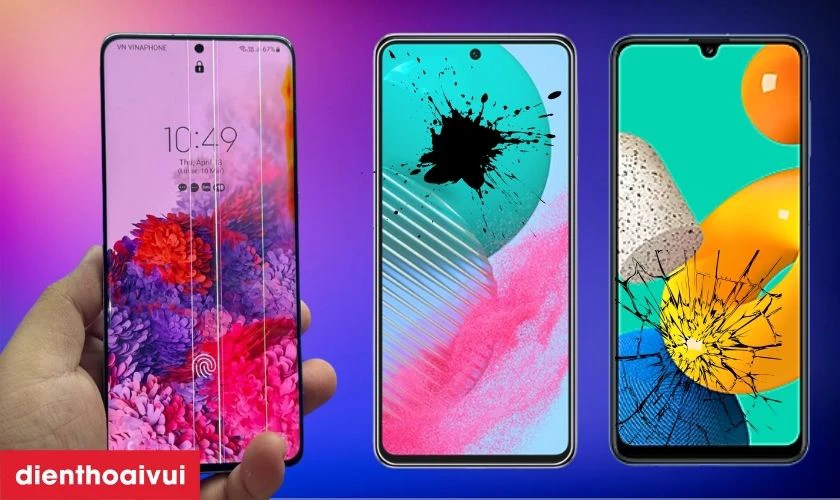C&aacute;c dấu hiệu nhận biết bạn cần thay m&agrave;n h&igrave;nh Samsung M54 mới