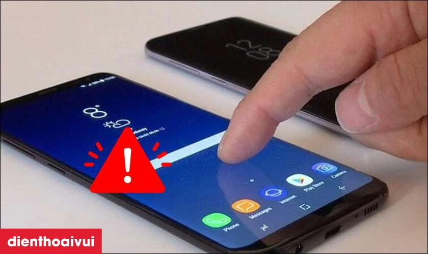 M&agrave;n h&igrave;nh bị liệt, loạn cảm ứng