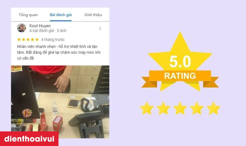 Đ&aacute;nh gi&aacute; của kh&aacute;ch h&agrave;ng