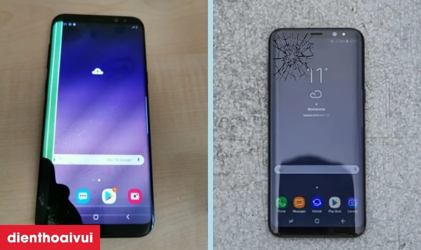 C&aacute;c dấu hiệu nhận biết bạn cần thay m&agrave;n h&igrave;nh Samsung S8 Plus mới