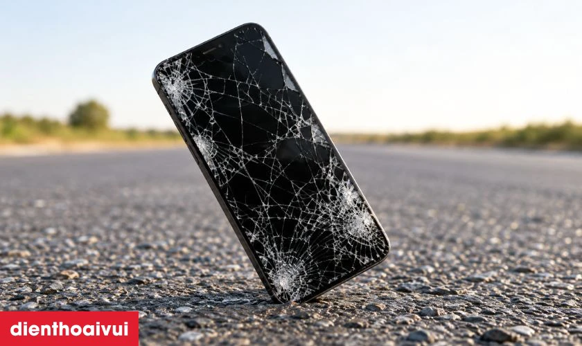 M&agrave;n h&igrave;nh Vivo 5S bị hỏng do đ&acirc;u?