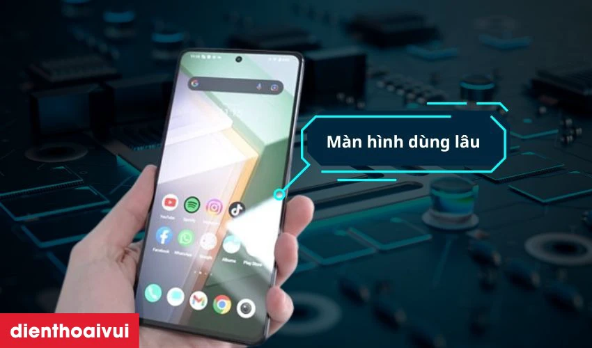 M&agrave;n h&igrave;nh Vivo iQOO 11 Pro sử dụng l&acirc;u cũ xuống cấp cần thay mới