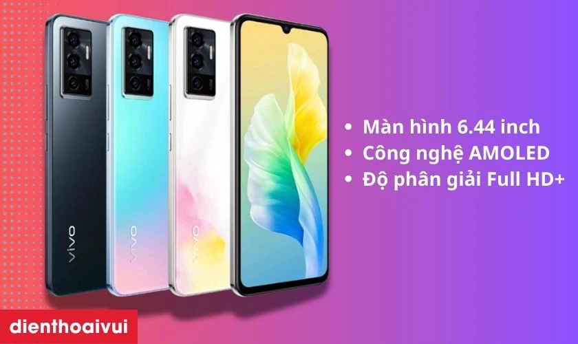 Tổng quan m&agrave;n h&igrave;nh điện thoại Vivo S10e