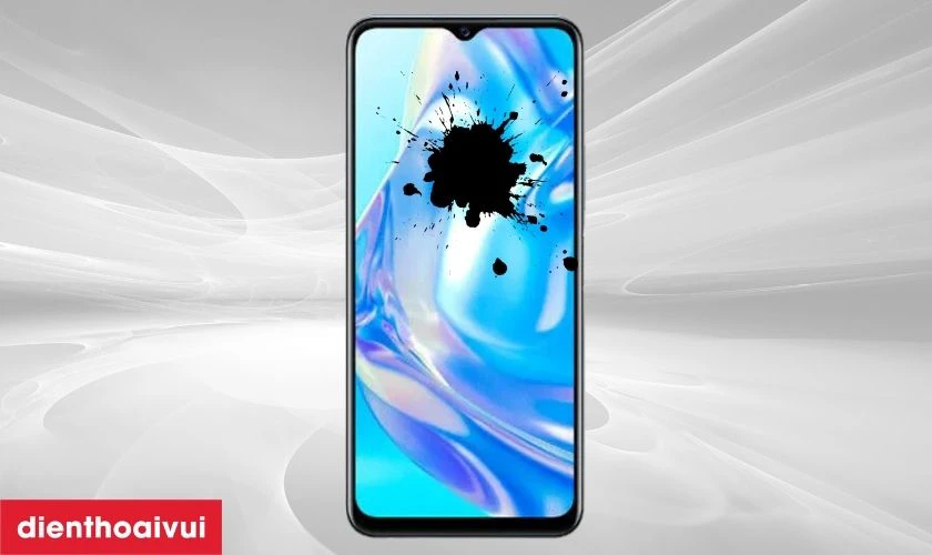 M&agrave;n h&igrave;nh Vivo S11 bị chảy mực