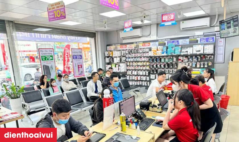Địa chỉ thay m&agrave;n h&igrave;nh Vivo S16e ch&iacute;nh h&atilde;ng, lấy liền tại Điện Thoại Vui