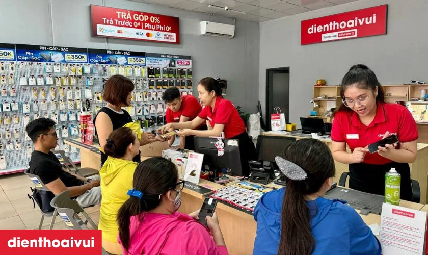 Điện Thoại Vui l&agrave; địa chỉ thay m&agrave;n h&igrave;nh Vivo T1x uy t&iacute;n nhiều người lựa chọn