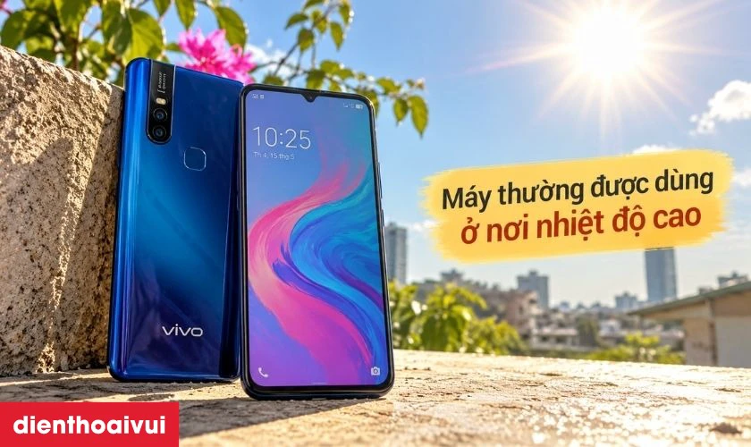 Màn hình Vivo V15 bị hỏng do đâu?