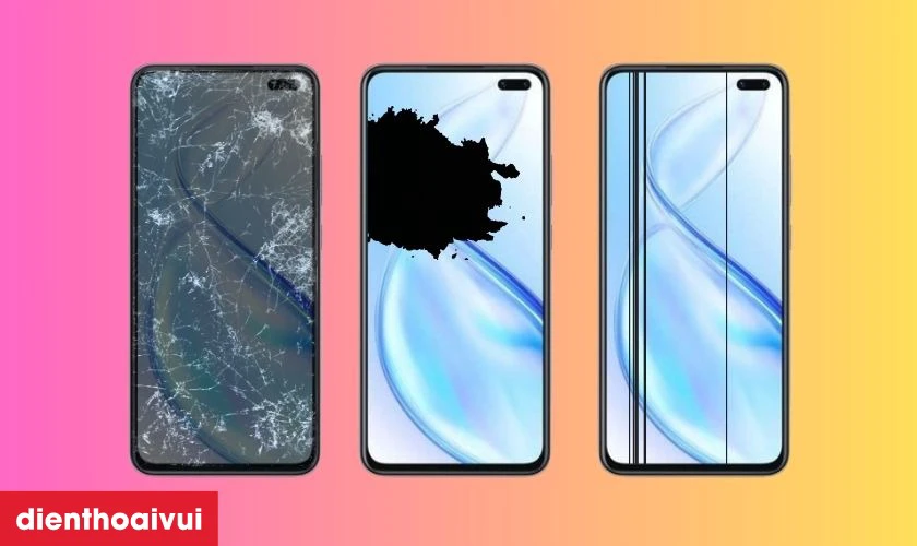 Nguy&ecirc;n nh&acirc;n cần thay m&agrave;n h&igrave;nh điện thoại Vivo V19 mới