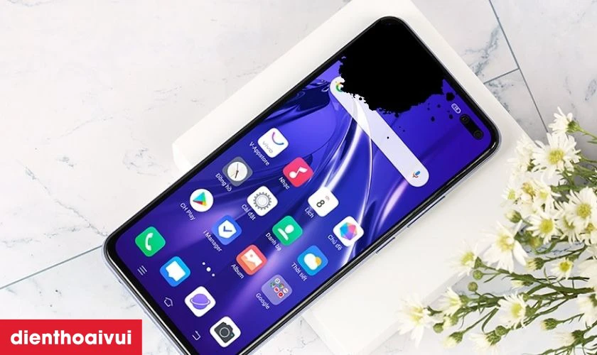 M&agrave;n h&igrave;nh Vivo V19 bị sọc, nhiễu, loang m&agrave;u