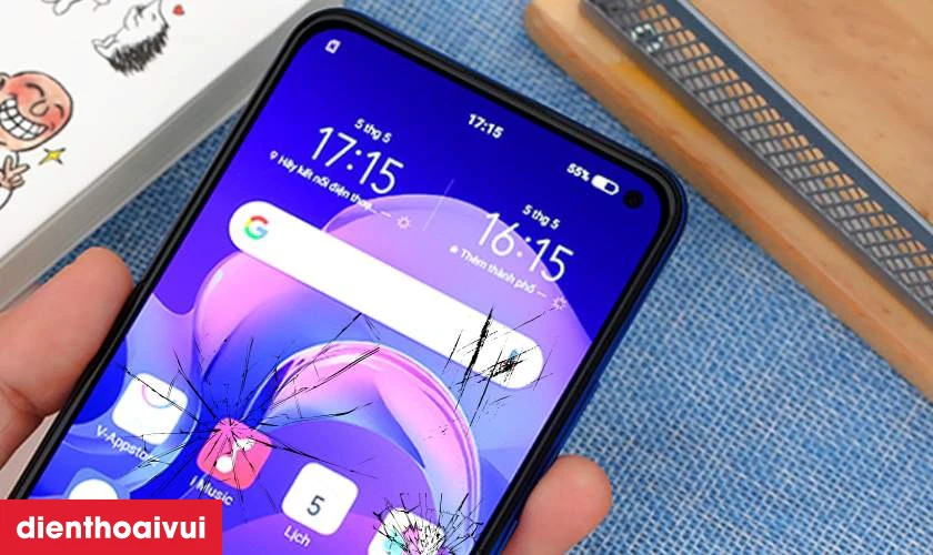 Nguyên nhân cần thay màn hình Vivo V19 Neo mới