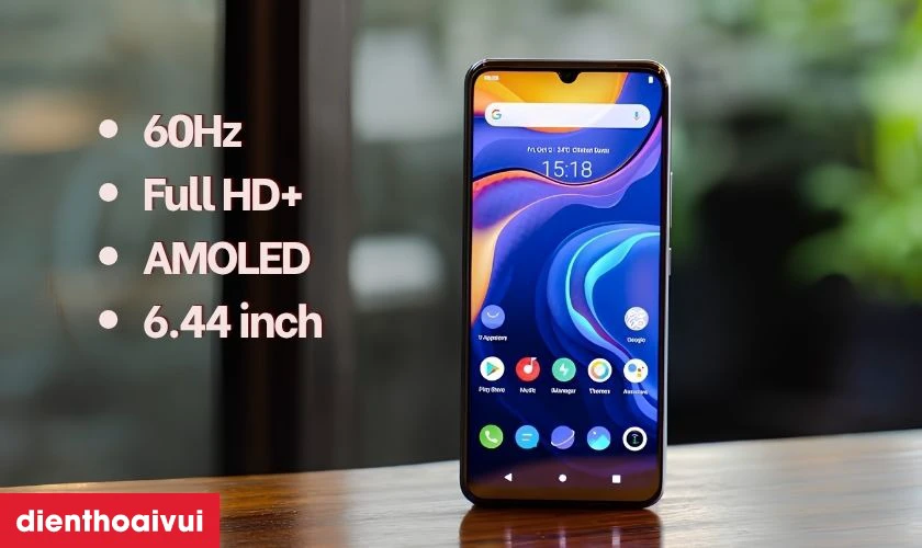 Giới thiệu màn hình Vivo V20