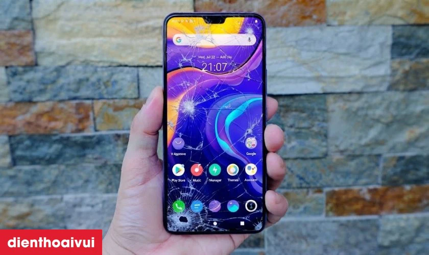 Trường hợp cần mặt kính Vivo V20