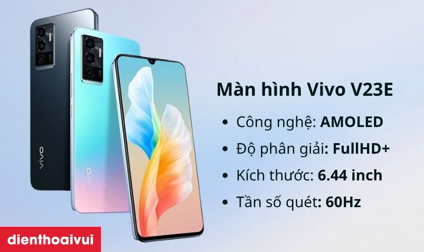 Thay m&agrave;n h&igrave;nh Vivo V23E