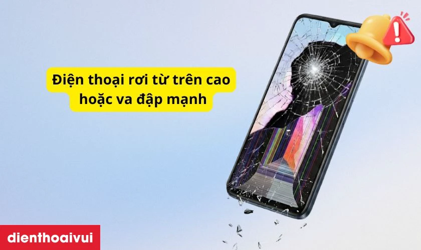 M&agrave;n h&igrave;nh Vivo V23E bị hỏng do đ&acirc;u