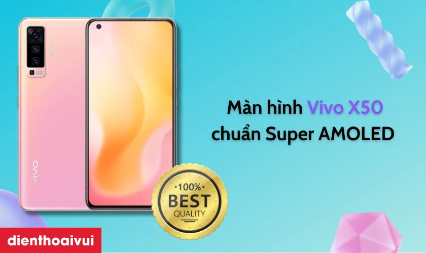 Giới thiệu dịch vụ thay m&agrave;n h&igrave;nh điện thoại Vivo X50