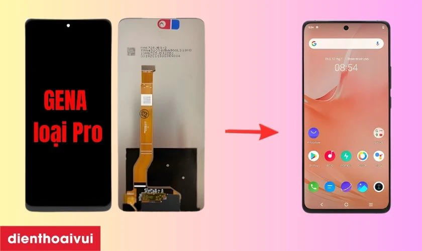 Màn hình Vivo X60 GENA loại Pro là gì?