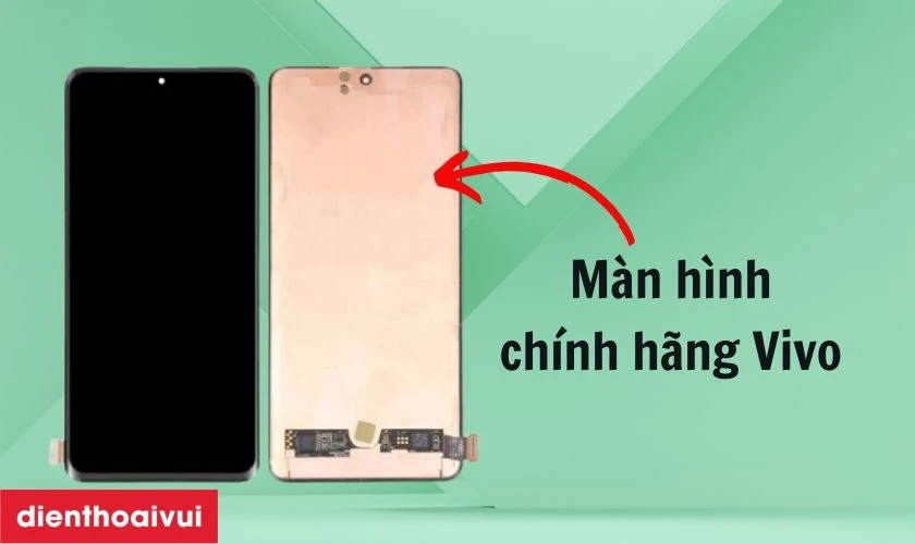 M&agrave;n h&igrave;nh ch&iacute;nh h&atilde;ng từ Vivo