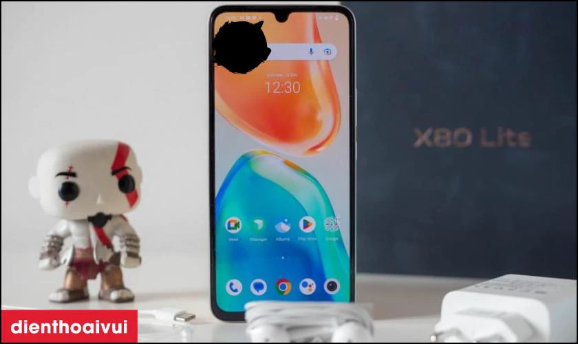 M&agrave;n h&igrave;nh Vivo X80 Lite bị nhấp nh&aacute;y, loang m&agrave;u, tối đen