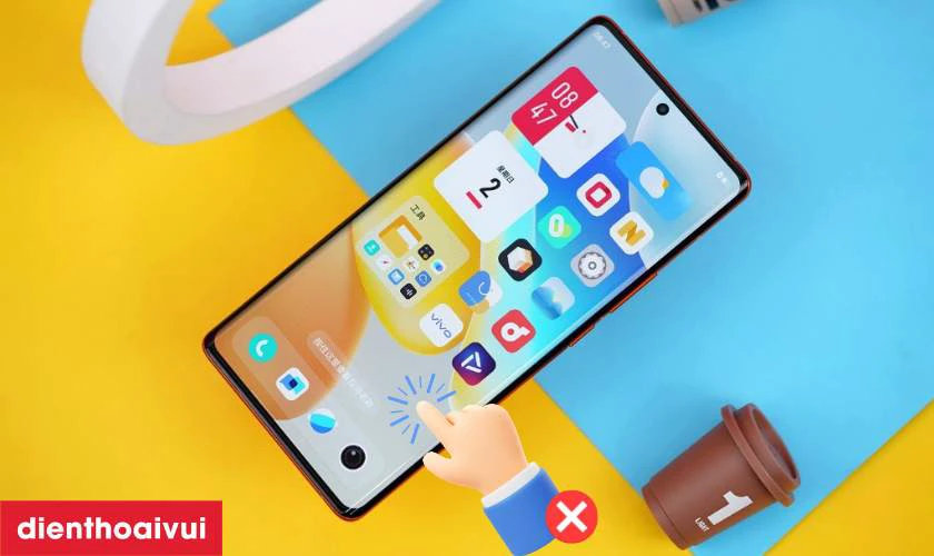 M&agrave;n h&igrave;nh Vivo X80 Pro Plus bị giật, lag, liệt, loạn cảm ứng