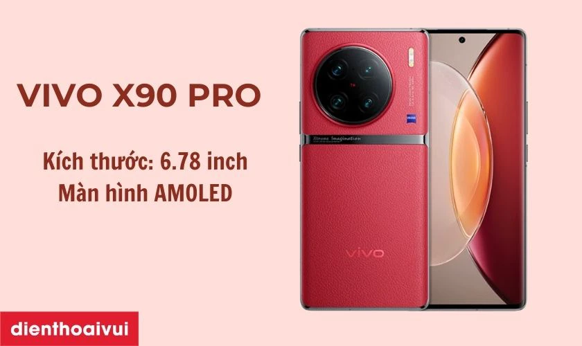 Đ&aacute;nh gi&aacute; m&agrave;n h&igrave;nh điện thoại Vivo X90 Pro?