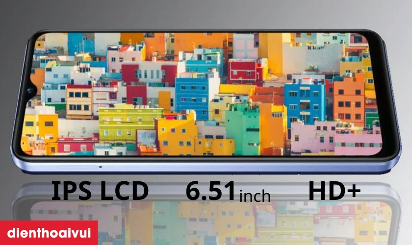 M&agrave;n h&igrave;nh Vivo Y01s sở hữu khả năng hiển thị tốt, ch&acirc;n thực