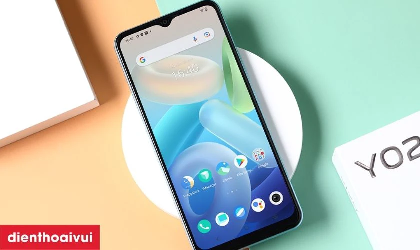 Tổng quan m&agrave;n h&igrave;nh điện thoại Vivo Y02S?
