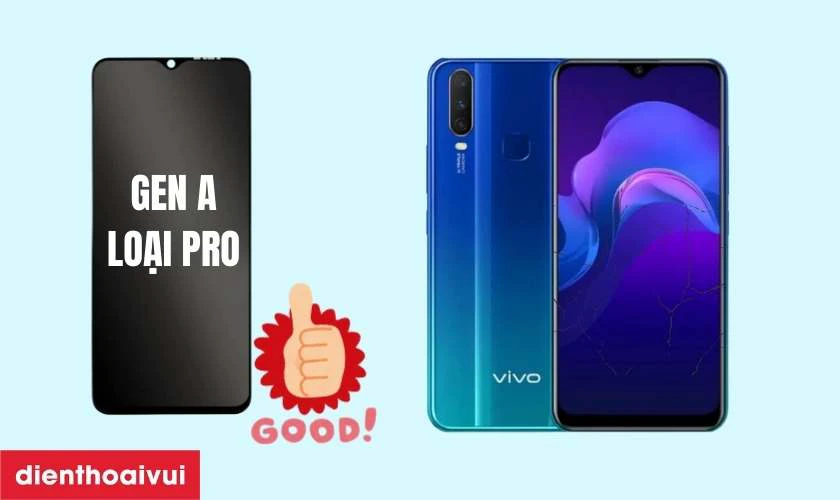 Giới thiệu m&agrave;n h&igrave;nh GENA loại Pro thay cho Vivo Y12 (Nội địa)