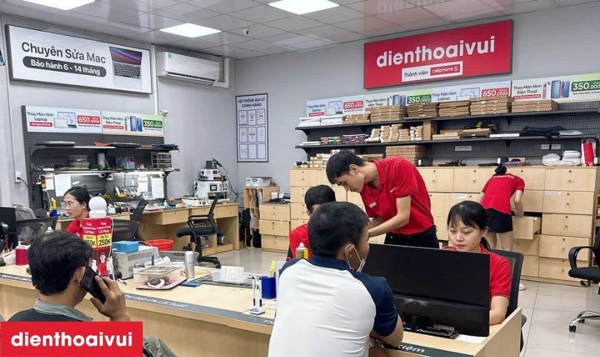Quy tr&igrave;nh thay m&agrave;n h&igrave;nh Vivo Y12 (Quốc tế) ch&iacute;nh h&atilde;ng GENA loại Pro minh bạch, lấy ngay, chuy&ecirc;n nghiệp