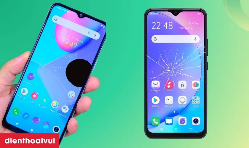 Các dấu hiệu nhận biết bạn cần thay màn hình Vivo Y12s mới