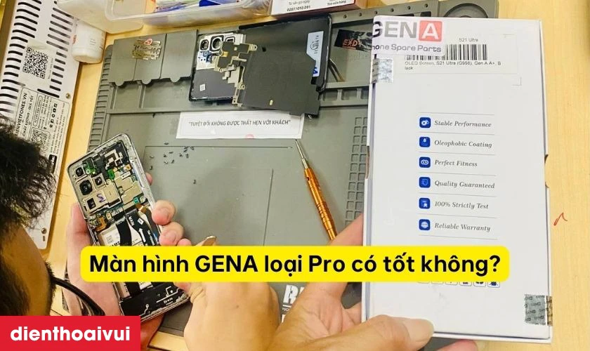 M&agrave;n h&igrave;nh ch&iacute;nh h&atilde;ng GENA loại Pro