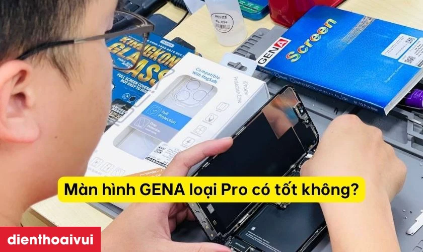 M&agrave;n h&igrave;nh ch&iacute;nh h&atilde;ng GENA loại Pro thay cho Vivo Y20S