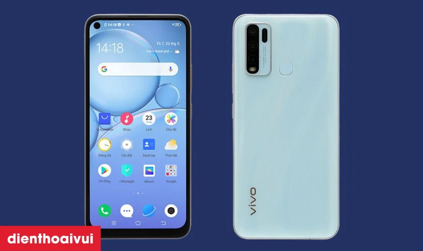 Giới thiệu m&agrave;n h&igrave;nh điện thoại Vivo Y30