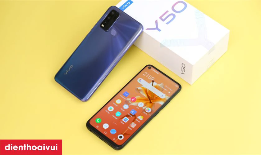 Giới thiệu màn hình điện thoại Vivo Y50