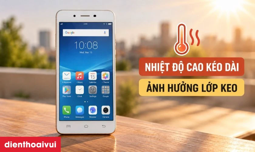 Màn hình Vivo Y55s bị hỏng do đâu?