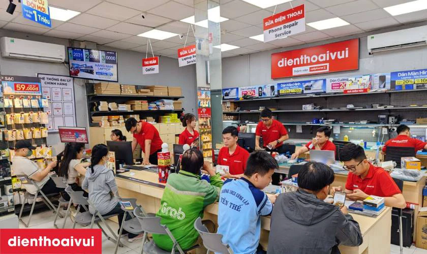 Quy trình thay màn hình Vivo Y55S 5G chính hãng GENA loại Pro minh bạch, lấy liền