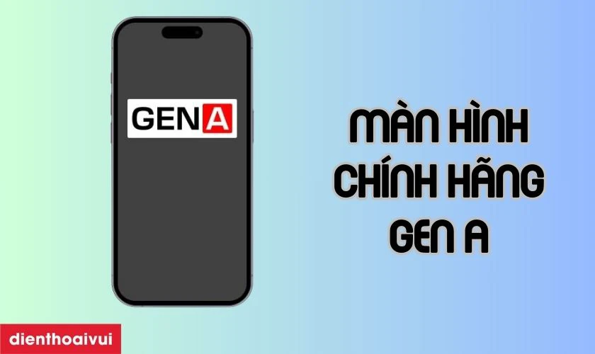 M&agrave;n h&igrave;nh ch&iacute;nh h&atilde;ng GENA