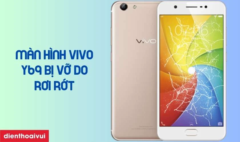 Nguy&ecirc;n nh&acirc;n cần thay thế m&agrave;n h&igrave;nh Vivo Y69 mới