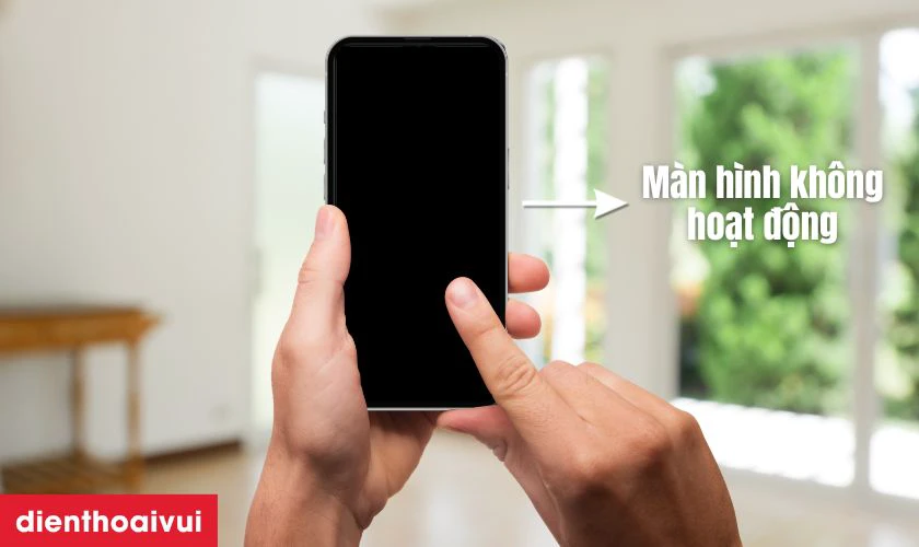 M&agrave;n h&igrave;nh kh&ocirc;ng s&aacute;ng khi bật nguồn