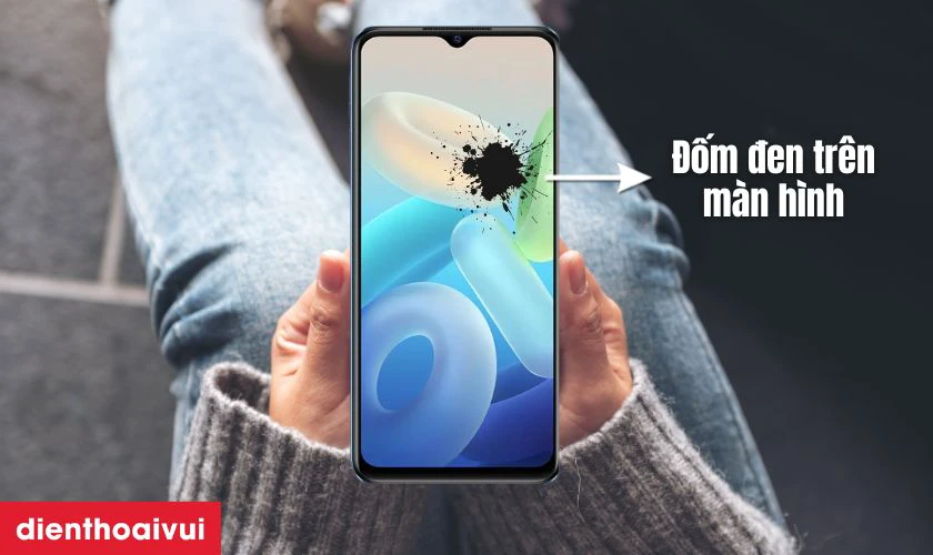Xuất hiện c&aacute;c đốm đen hoặc điểm chết tr&ecirc;n m&agrave;n h&igrave;nh
