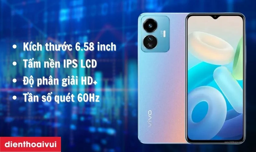 Đ&aacute;nh gi&aacute; m&agrave;n h&igrave;nh điện thoại Vivo Y77
