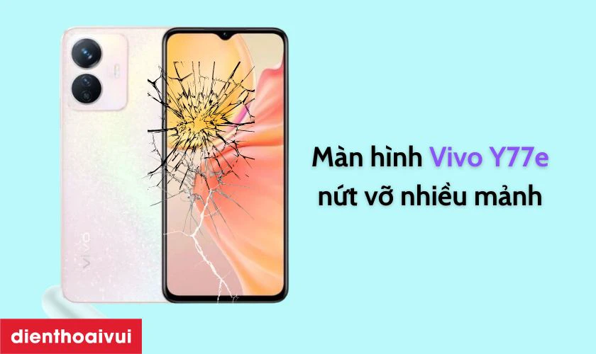 M&agrave;n h&igrave;nh bị nứt vỡ