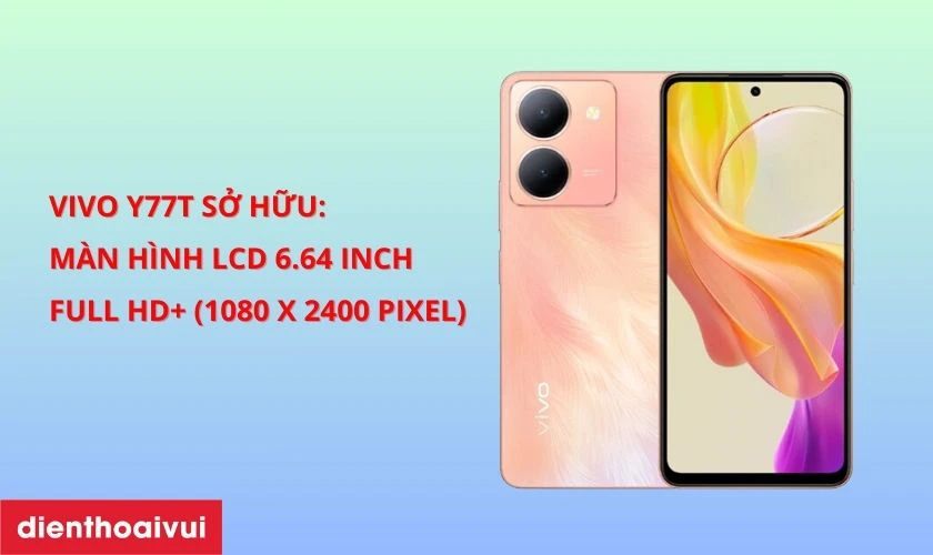 Chức năng mới nổi bật tr&ecirc;n m&agrave;n h&igrave;nh điện thoại Vivo Y77t