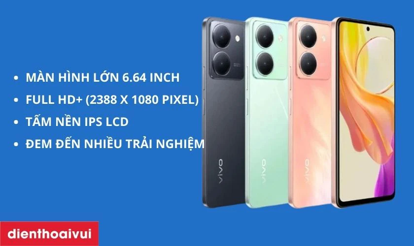 Đ&aacute;nh gi&aacute; m&agrave;n h&igrave;nh điện thoại Vivo Y78