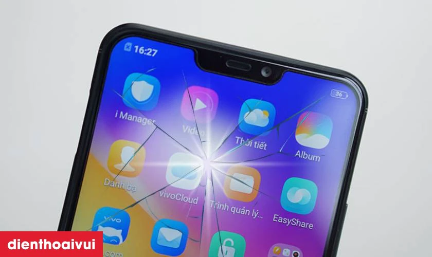 Nguy&ecirc;n nh&acirc;n m&agrave;n h&igrave;nh Vivo Y81 hư hỏng