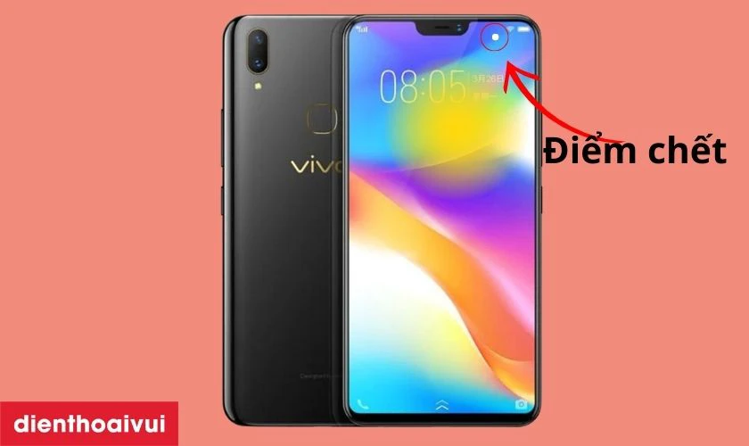M&agrave;n h&igrave;nh xuất hiện c&aacute;c điểm chết