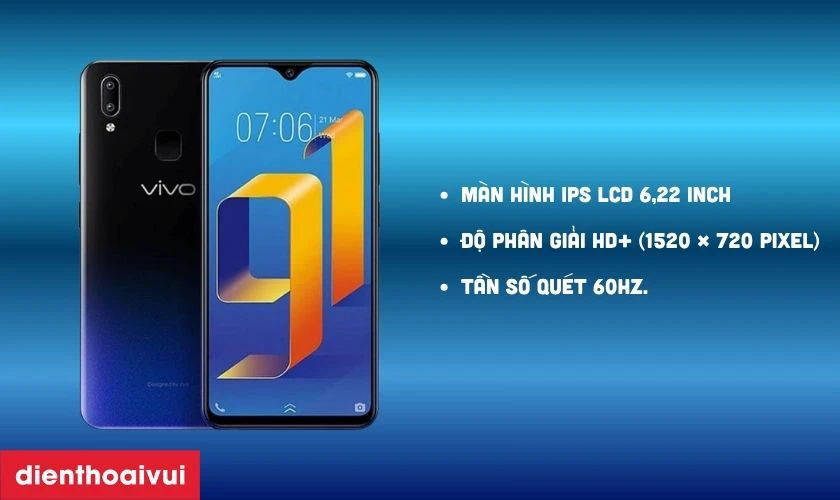 Đ&aacute;nh gi&aacute; m&agrave;n h&igrave;nh Vivo Y91i