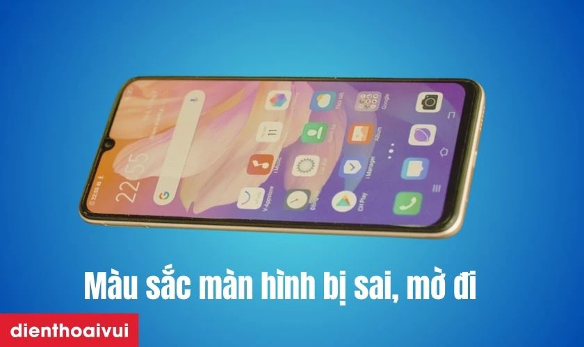 Hiển thị kh&ocirc;ng đ&uacute;ng m&agrave;u sắc hoặc biến dạng