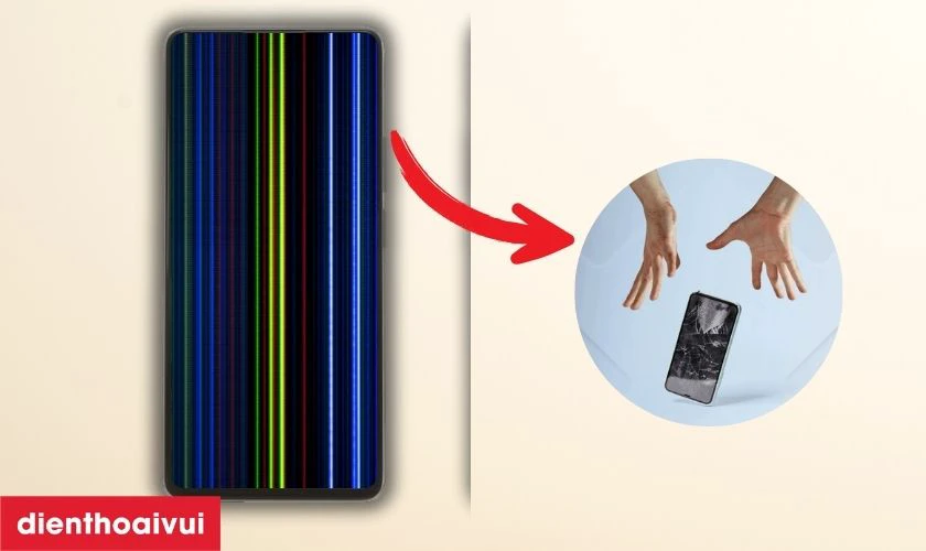 Nguy&ecirc;n nh&acirc;n g&acirc;y hỏng m&agrave;n h&igrave;nh Xiaomi 11T Pro.
